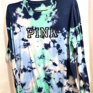 PINK Victoria's Secret Tye Dye Long Sleeve